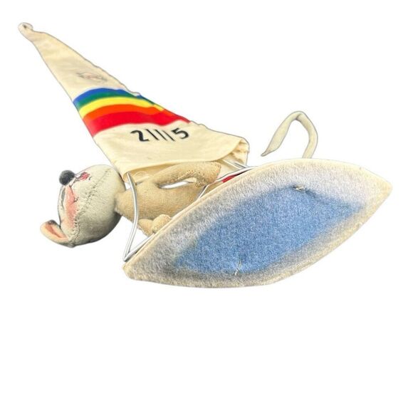 Annalee Dolls Windsurfer Mouse 21115 Foot needs Glued Back Down - Picture 3 of 8